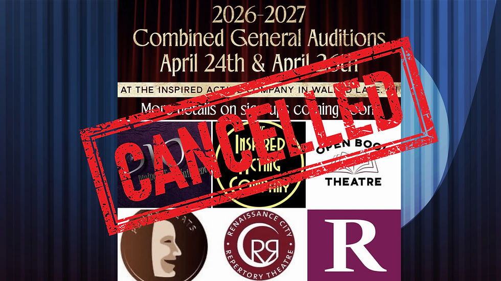 CANCELLED: The Audition That Wasn't. The Story Behind Michigan's Cancelled Auditions
