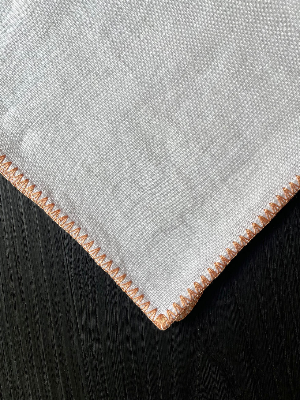 Thumbnail: White linen tablecloth WEUSS WEUSS