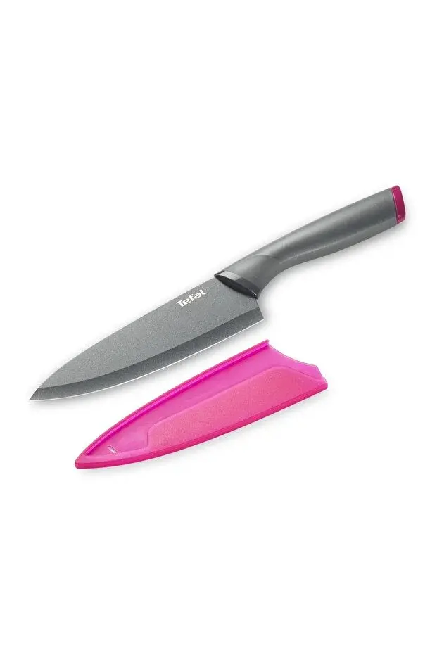 Thumbnail: TEFAL Fresh Kitchen Paslanmaz Çelik 12/15 Cm 2'li Şef Bıçağı