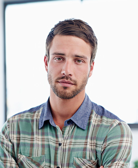 Man with Green Shirt