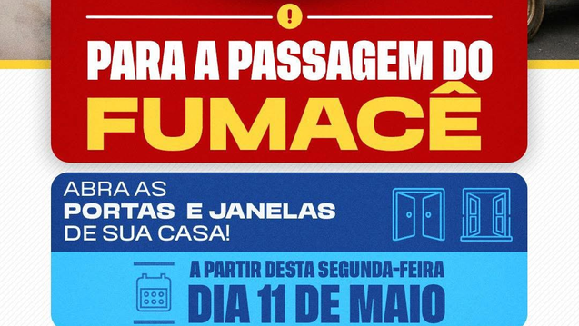 Primeira etapa do FUMACÊ começa no dia 11 de maio