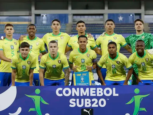 Brasil enfrenta a Colômbia mirando vaga para o Mundial Sub-20
