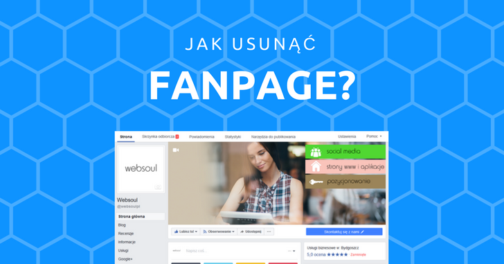 Jak usunąć fanpage