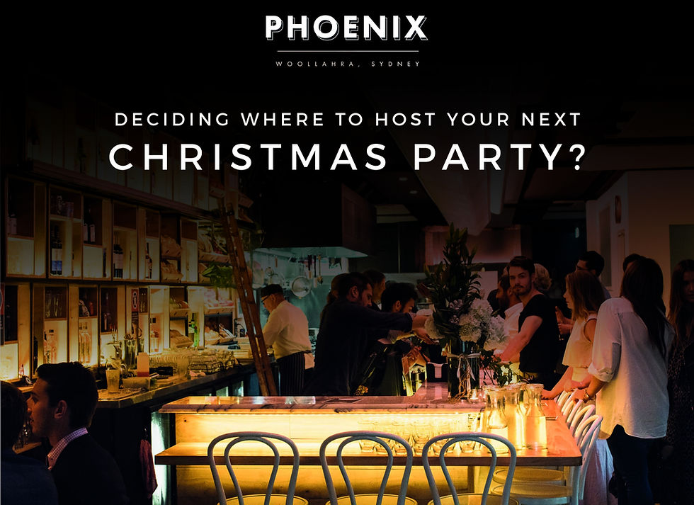 Christmas Corporate Function Venue Woollahra: Celebrate the Festive Season at The Phoenix Sydney