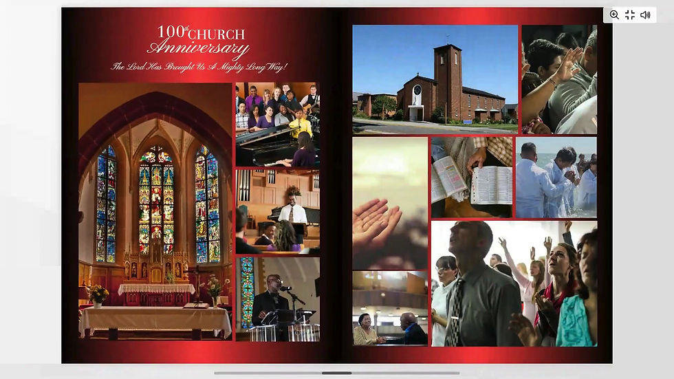 Thumbnail: Church Souvenir Commemorative Book