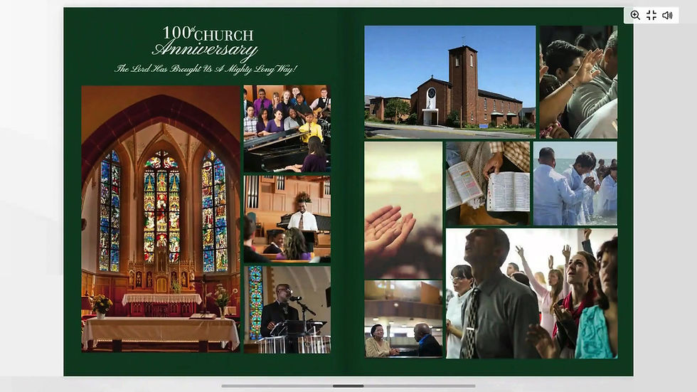 Thumbnail: Church Souvenir Commemorative Book