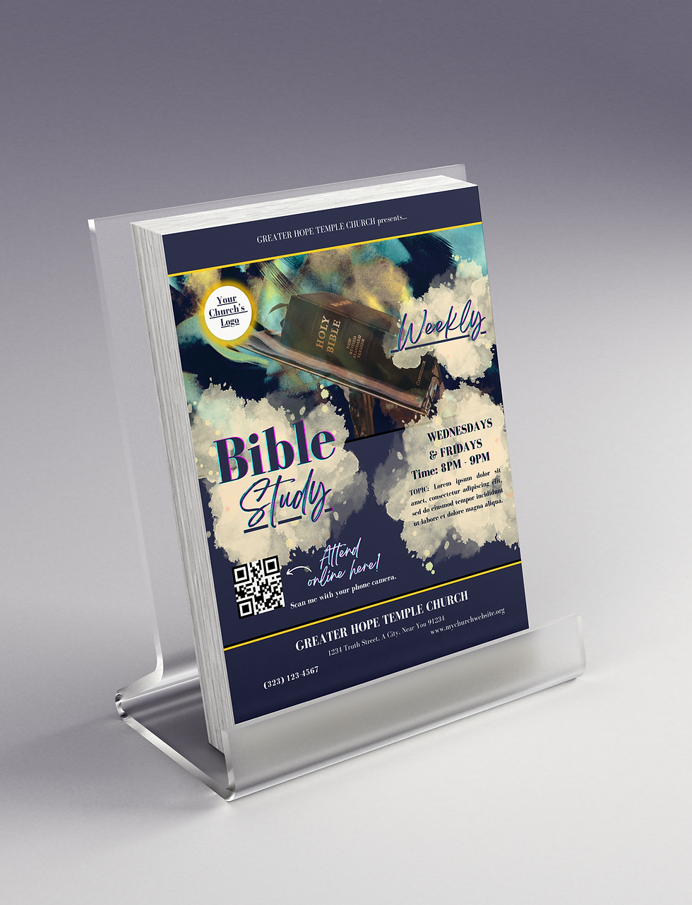 Thumbnail: Bible Class Flyer