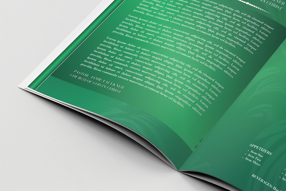 Thumbnail: Pastor Appreciation Program - Dynamic Emerald Green