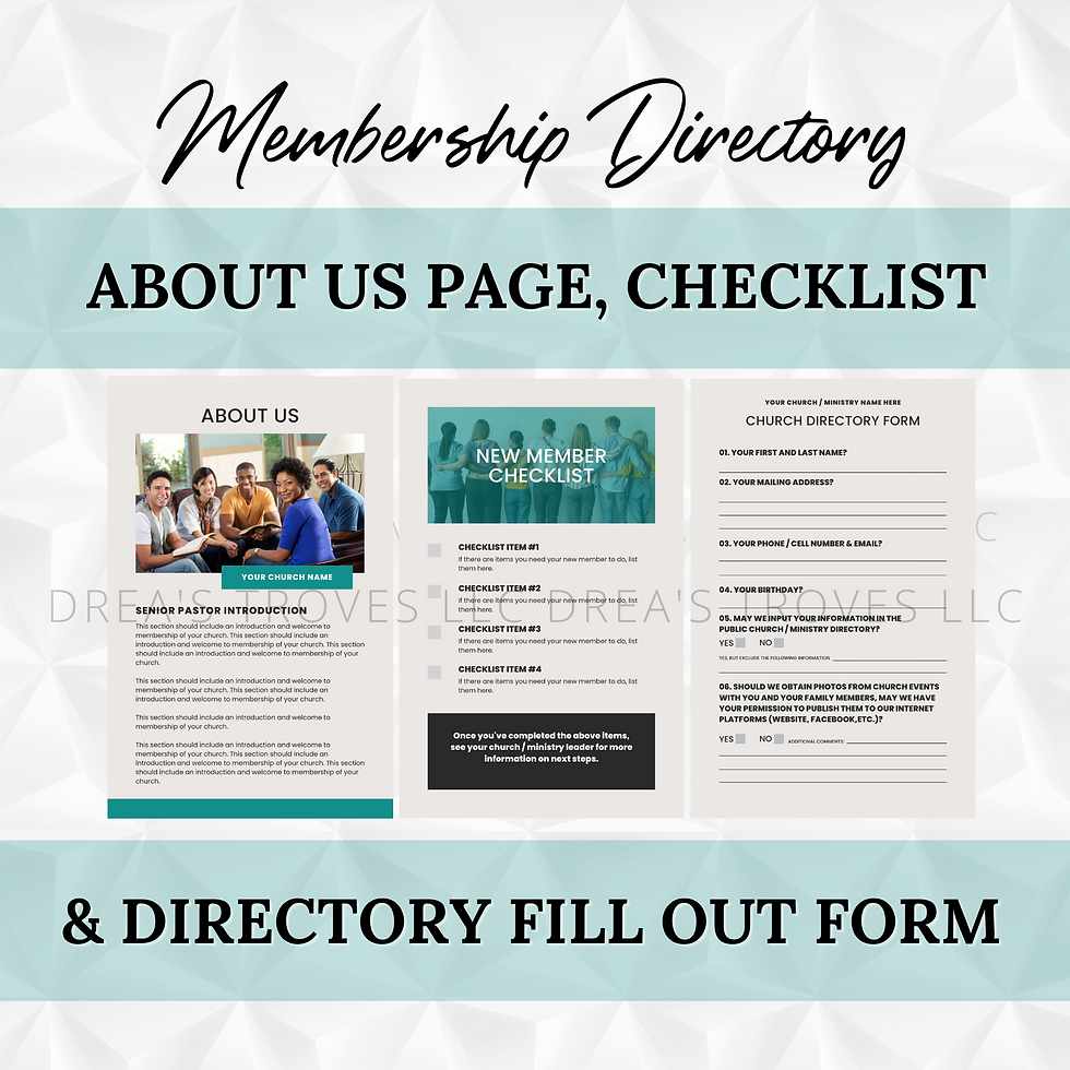 Thumbnail: Church Membership Record Book