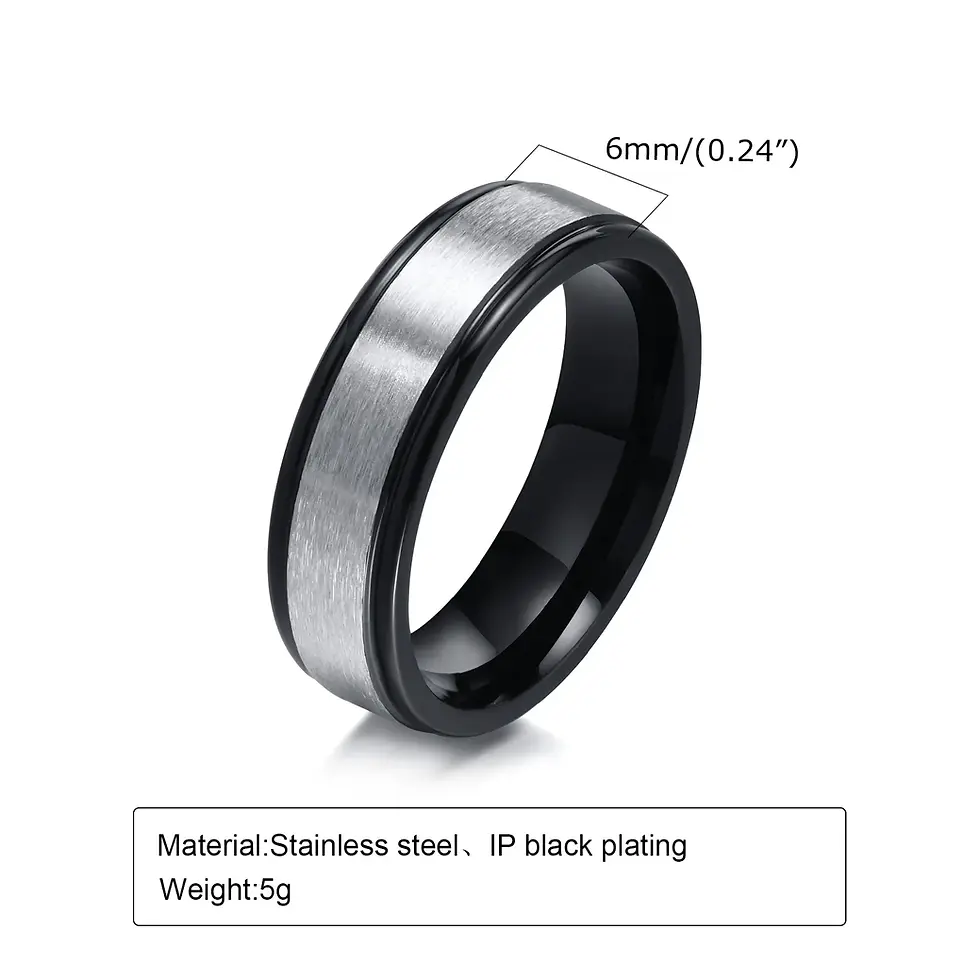 Miniature : Bague à surface mate