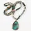 Miniature : Collier  avec pendentif en turquoise