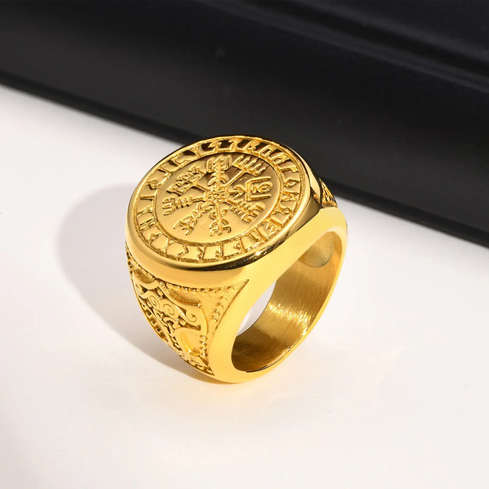 Anneau nordique viking Mjolnir