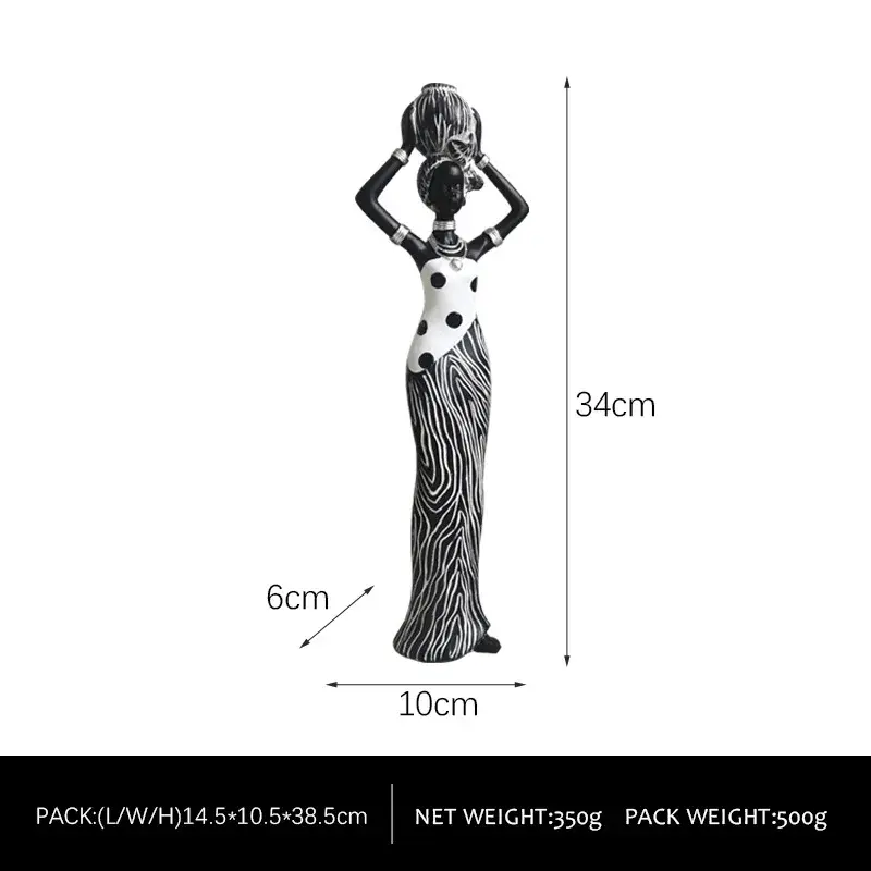 Miniature : Statues "femmes africaines"