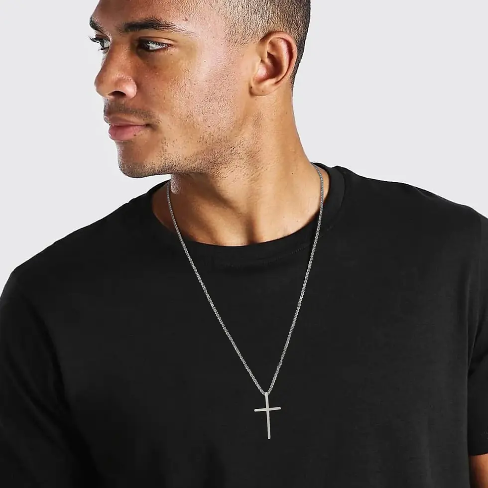 Miniature : Collier avec pendentif "croix unie"