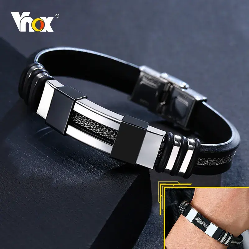 Miniature : Bracelet "gouvernail rainuré"