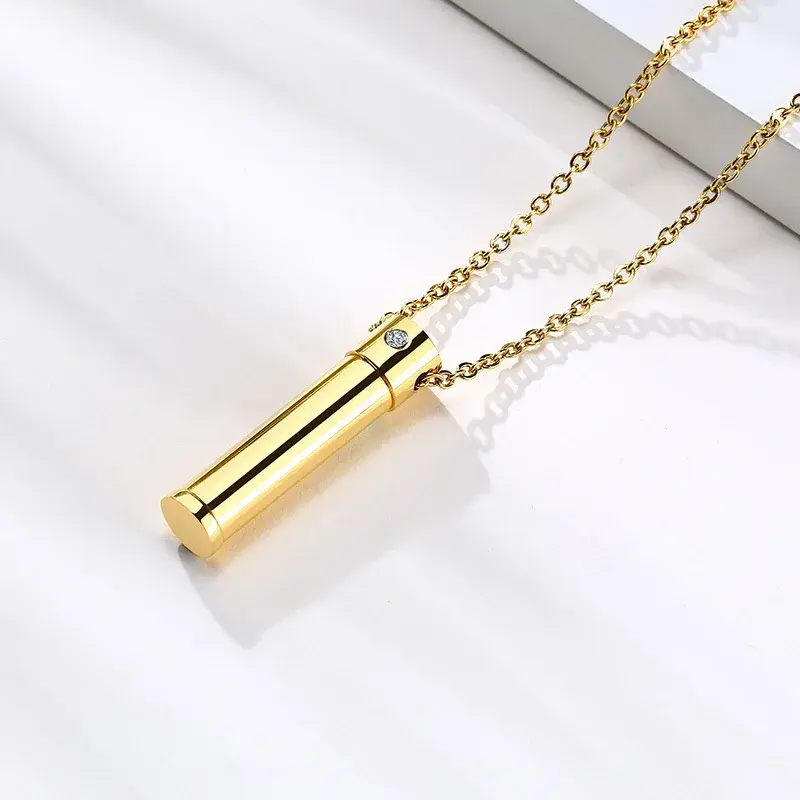 Miniature : Collier "pilules creuses"