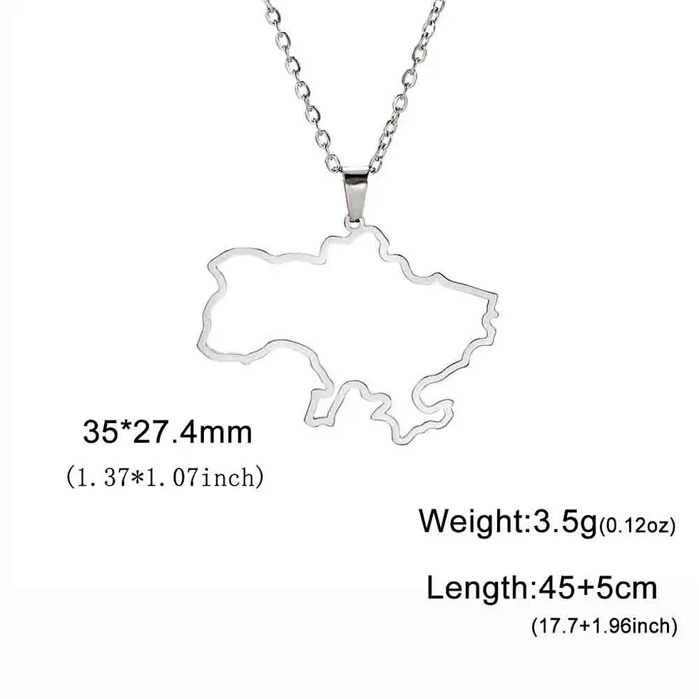 Miniature : Collier "carte d'Afrique" homme/femme