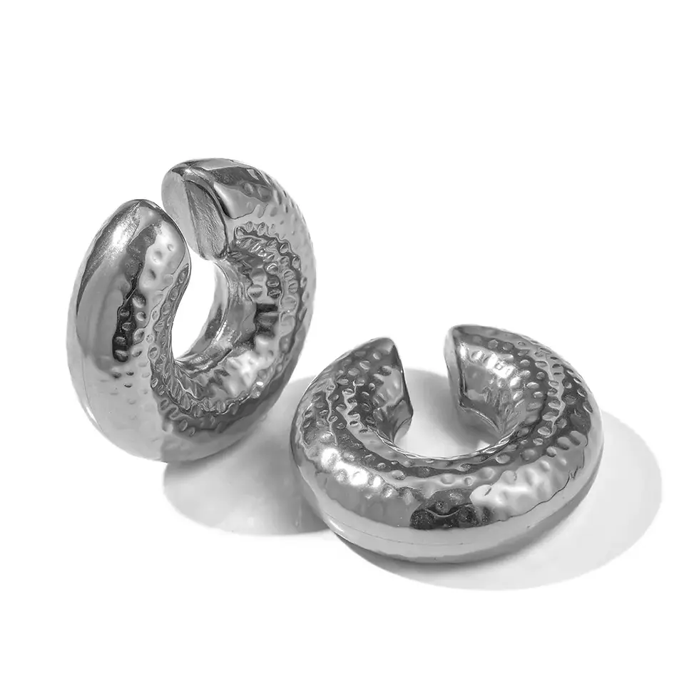 Miniature : Boucles d'oreilles créoles géométriques