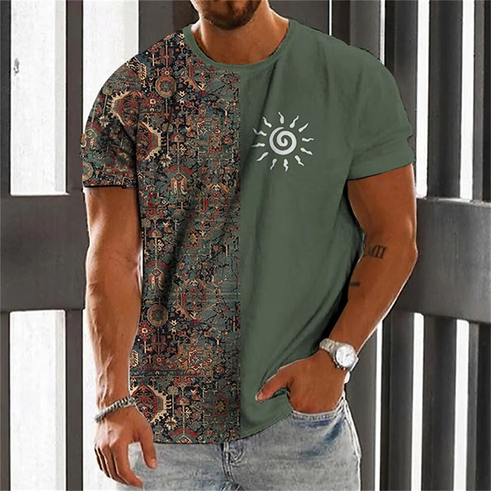 Miniature : T-shirt imprimé manches courtes