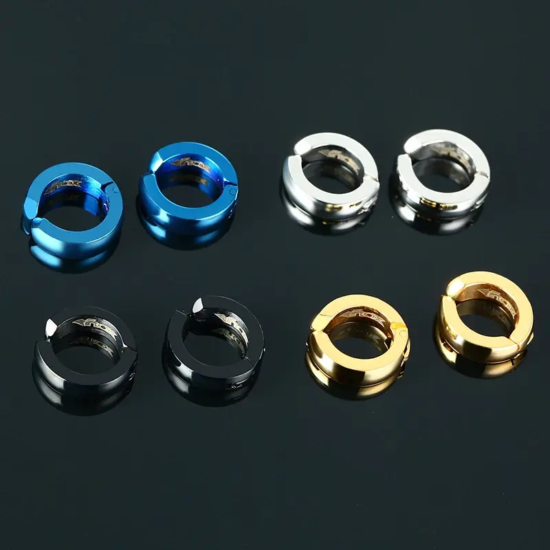 Miniature : Boucles d'oreilles créoles "Huggie"