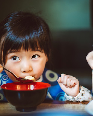 Little Girl in a Restaurant