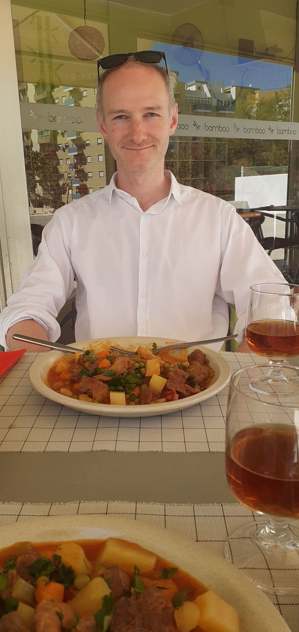 James at Bamboo Restaurant, Portimao