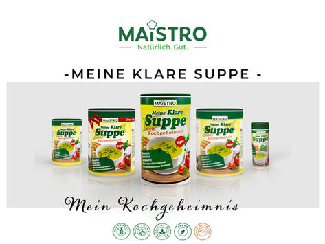 Meine Klare Suppe - dein Kochgeheimnis.
