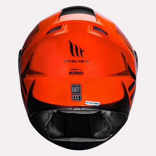 MT Stinger Acero Gloss Helmet Ryders Corner