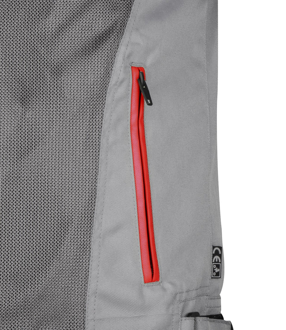 Thumbnail: RYNOX AIR GT 3 JACKET DARK GREY RED