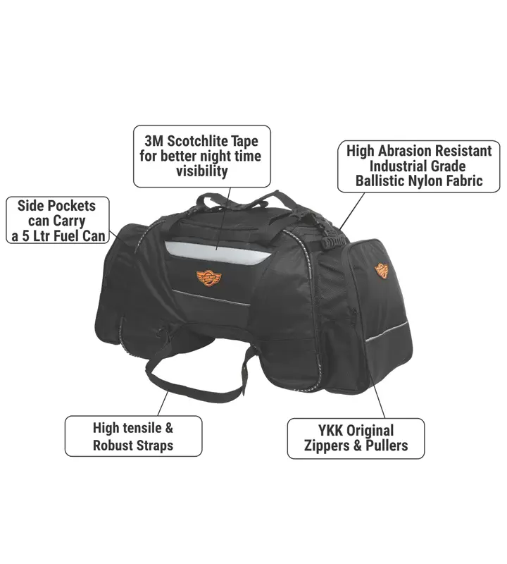 Thumbnail: Rhino Mini 50L Tail Bag with Rain Cover