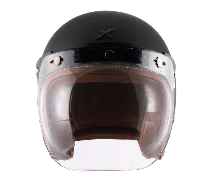 Thumbnail: Axor Retro Jet Dull Black with Plain Bubble Visor