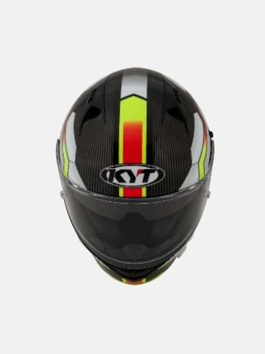 Thumbnail: KYT NF-R HEXAGON YELLOW HELMET