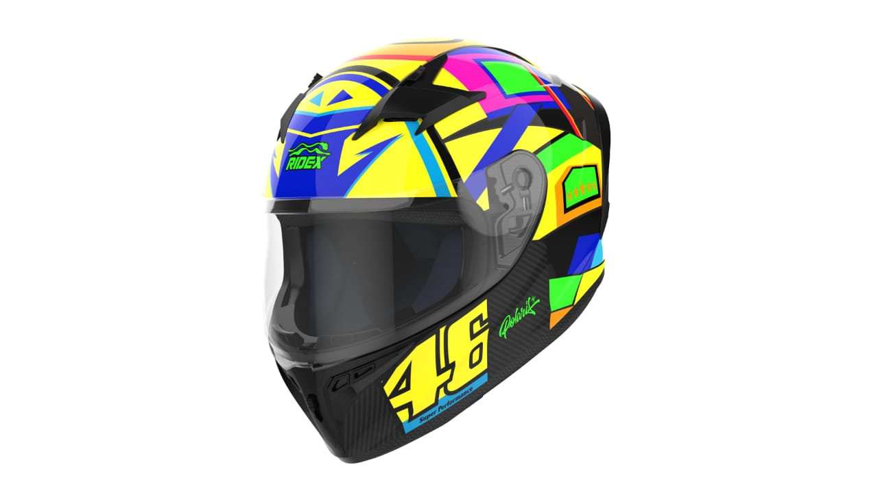 RIDEX STELLER HOT LEMON HELMET | Ryders 