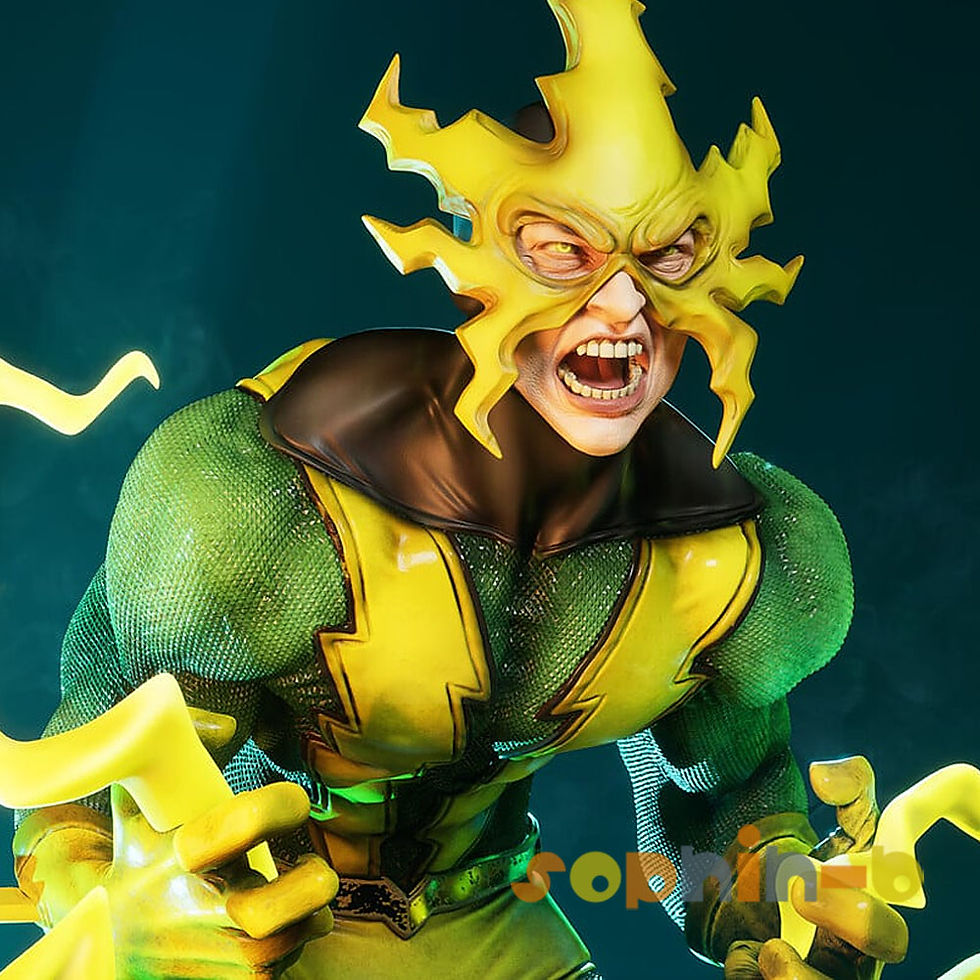 Thumbnail: Spiderman Electro Resin 1:4 Model Kit Unpainted 3d Print GK Statue Figure
