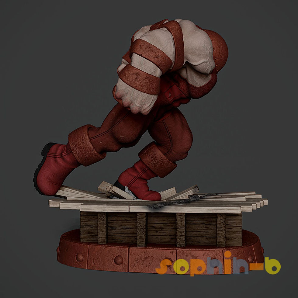 Thumbnail: Juggernaut X-Men 1:6 Scale Resin Model Kit Unpainted 3d Print GK Statue Figure