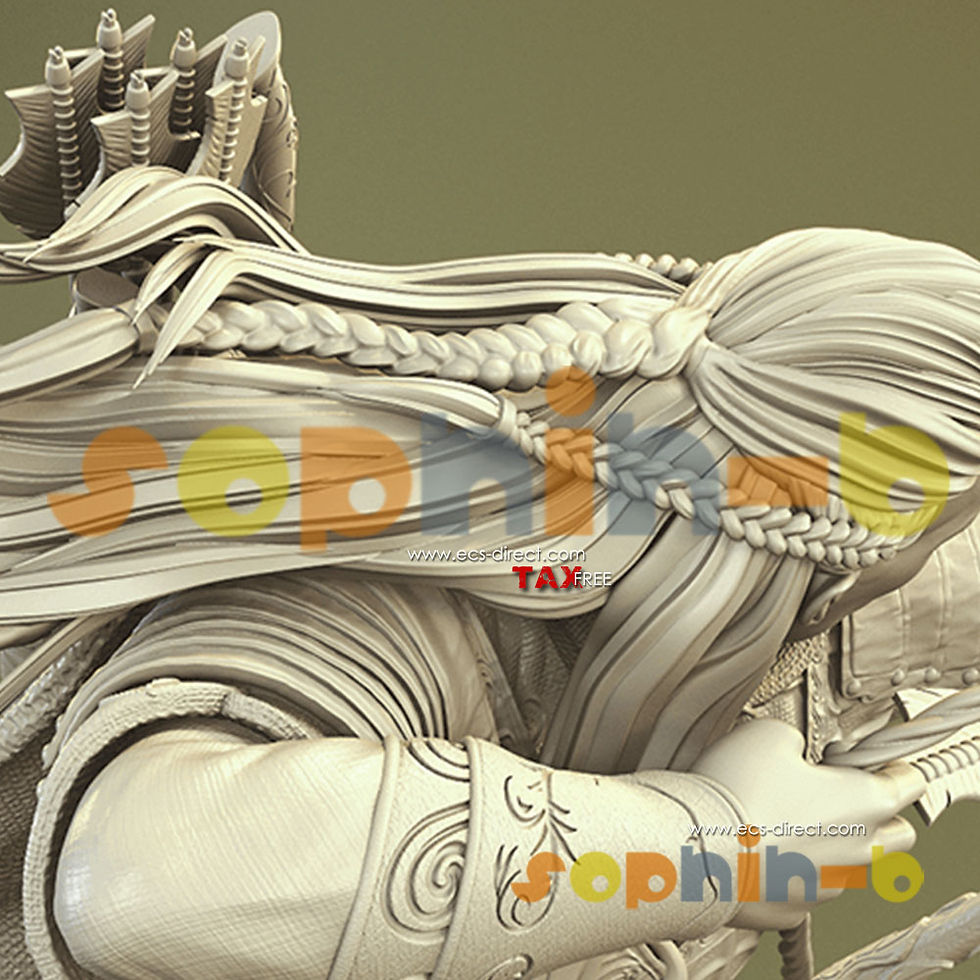 Thumbnail: Legolas Resin 1/4 Model Kit Unpainted 3d Print GK Statue Figure