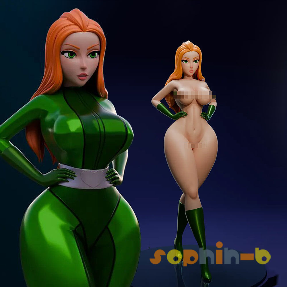 Samantha Simpson Sexy 2 Version Model Kit Unpainted 3d Print GK Statue Figure