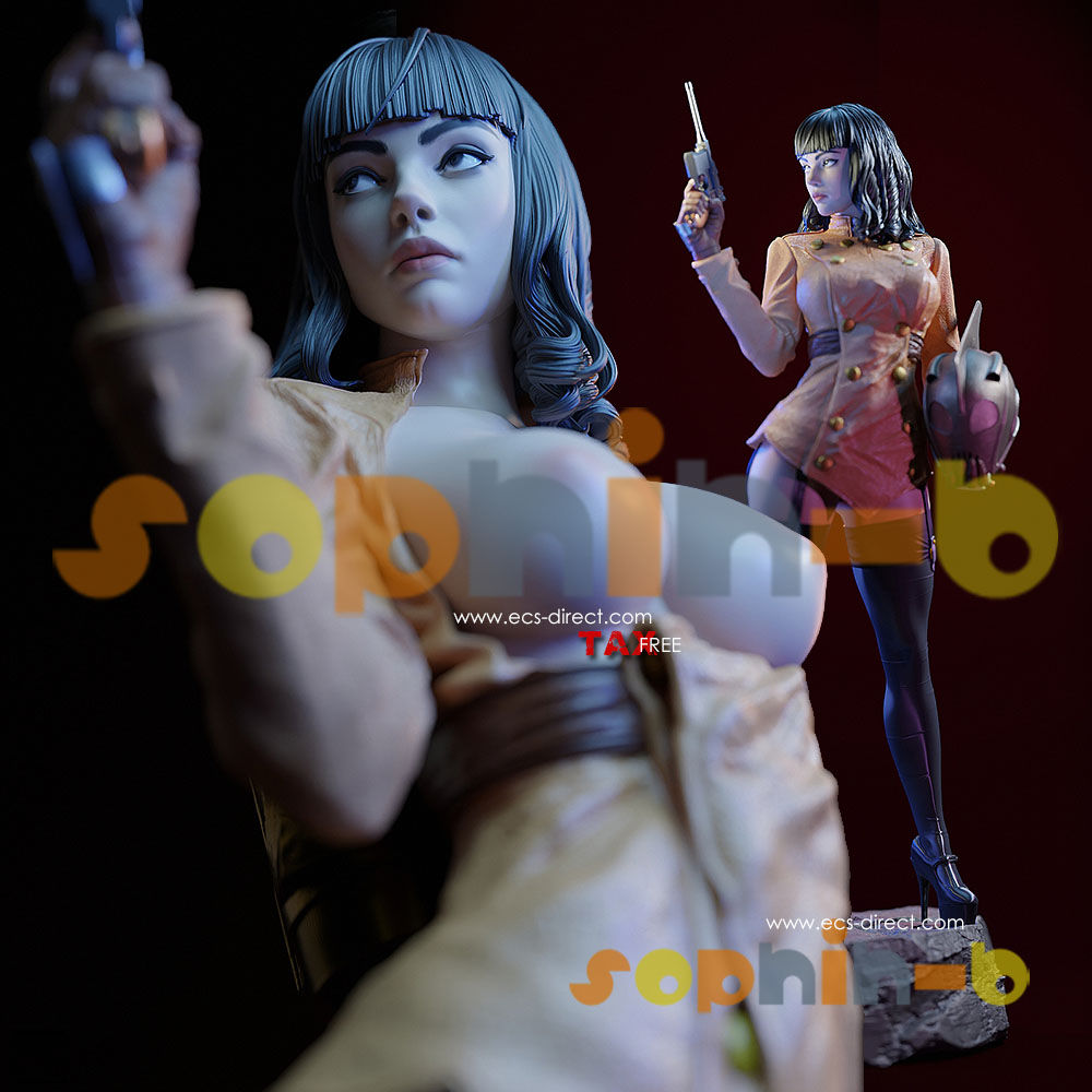 Rocketeer Female NSFW Resin 1:4 Model Kit Unpainted 3d Print GK Statue Figure