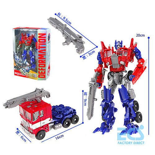 Thumbnail: Transformed Movie Optimus Prime Collectible Figures