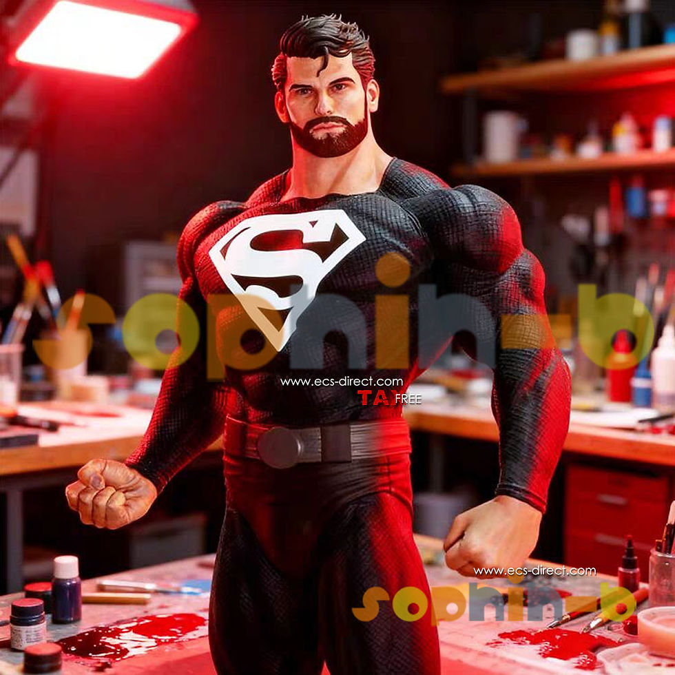 Thumbnail: 1/24 Super Man Resin 1/4 Scale Model Kit Unpainted 3d Printed GK Statue Figure