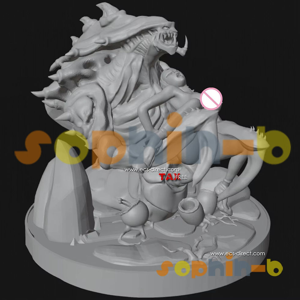 Thumbnail: Samus Aran Zerg 1/8 Painted Model Kit Unpainted 3d Print GK Statue Figure