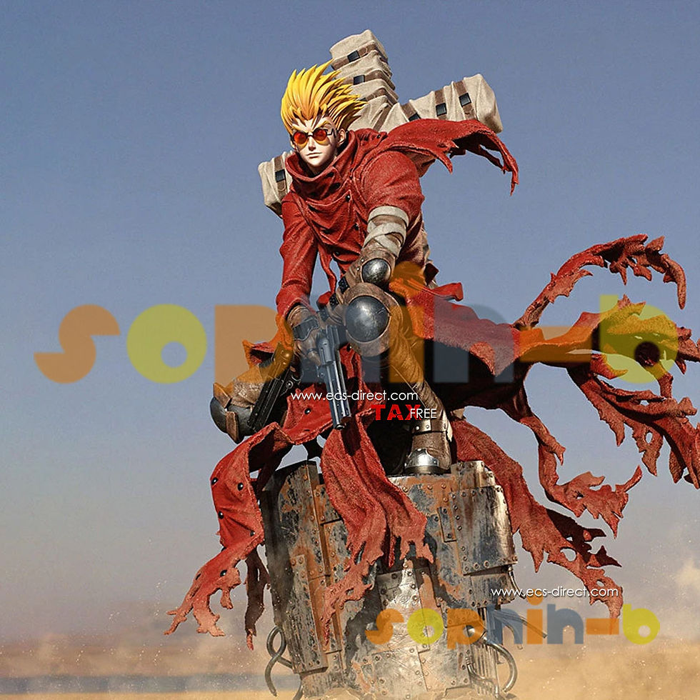Thumbnail: Vash the Stampede Resin 1:6 Model Kit Unpainted 3d Print GK Statue Figure