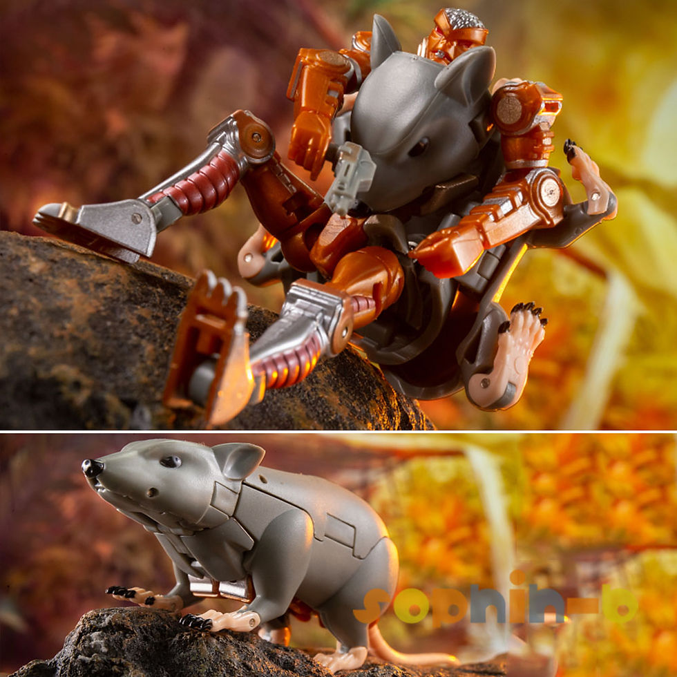 Thumbnail: Blackwidow Rat Trap Beast Wars TE MM01 Transformed Robots Action Figures