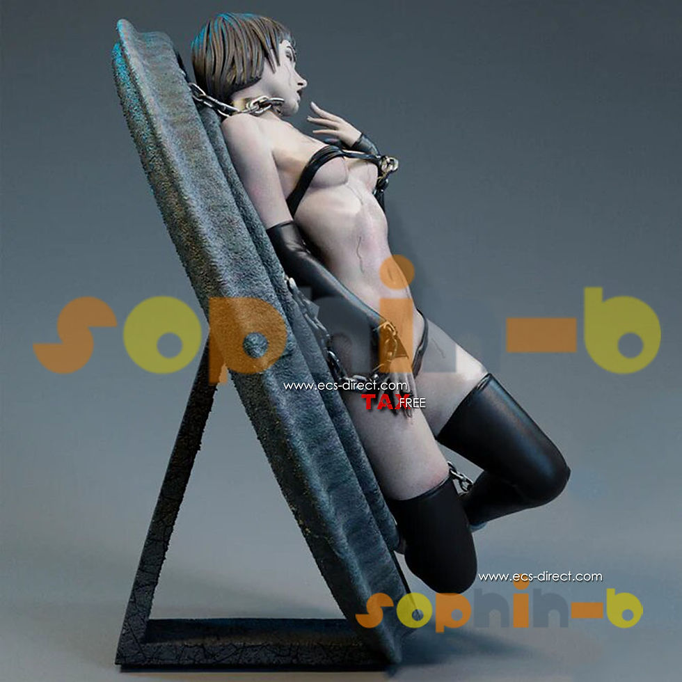 Thumbnail: Prohibited NSFW Slave Girl 1:6 Model Kit Unpainted 3d Print GK Statue Figure