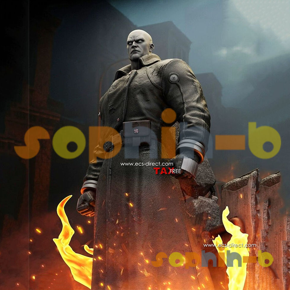 Thumbnail: Mr. X Nemesis Resin 1:4 Scale Model Kit Unpainted 3d Printed GK Statue Figure