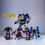 Thumbnail: Transformed Dark Soundwave SIX Cassettes Tapes Collectible Figures
