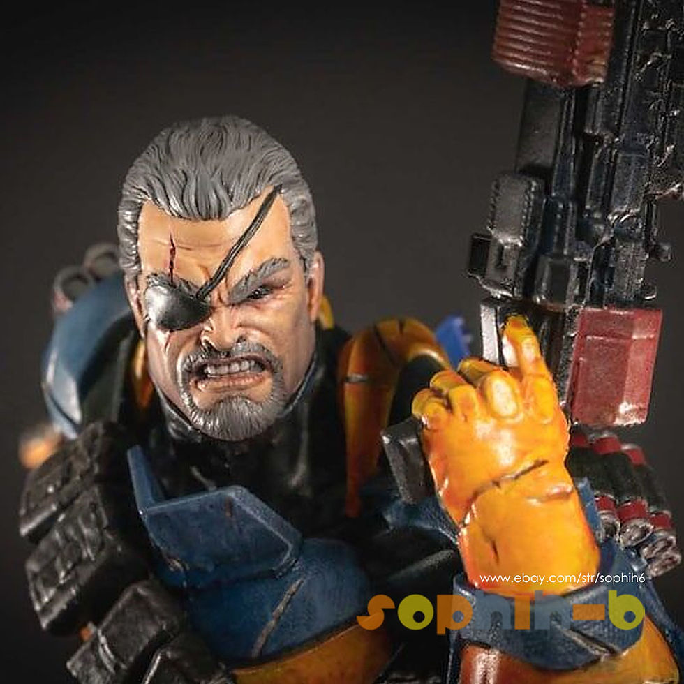 Thumbnail: Deathstroke Batman Skeletor Resin 1:4 Model Kit Unpainted 3d Print Statue Figure