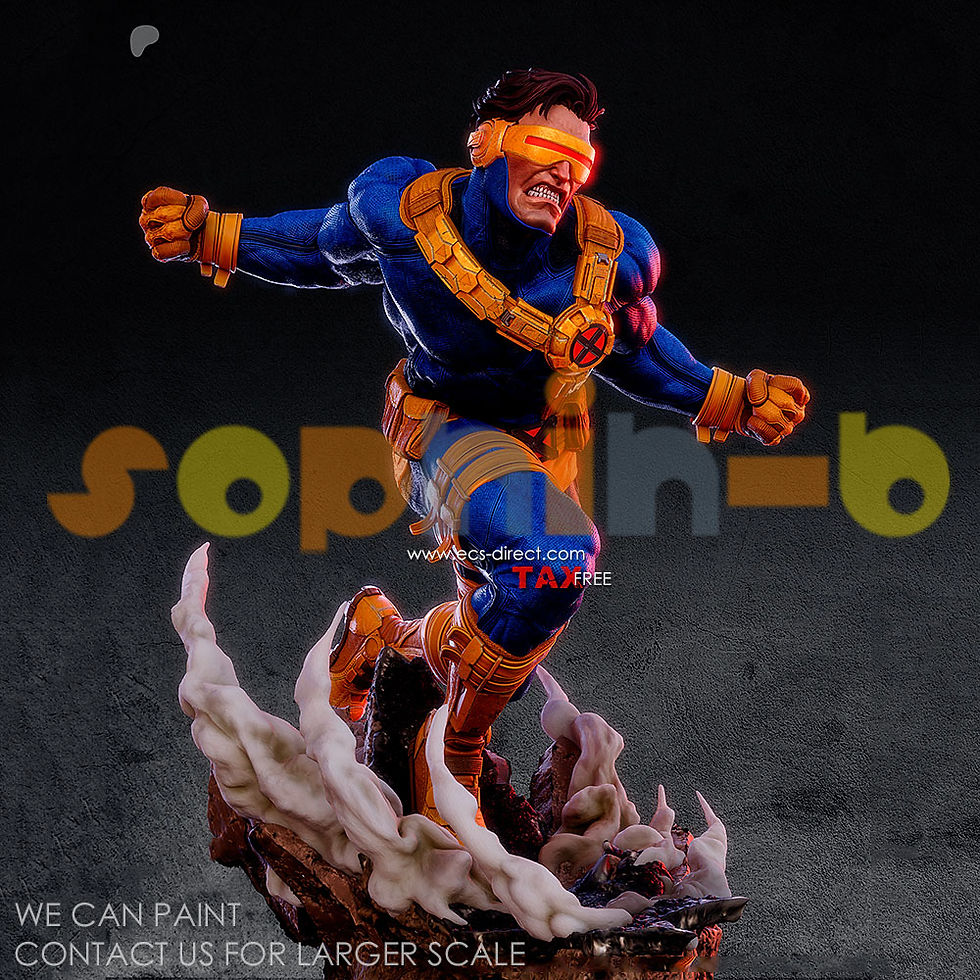 Thumbnail: Cyclops X Resin 1:4 Scale Model Kit Unpainted 3d Print GK Statue Figure