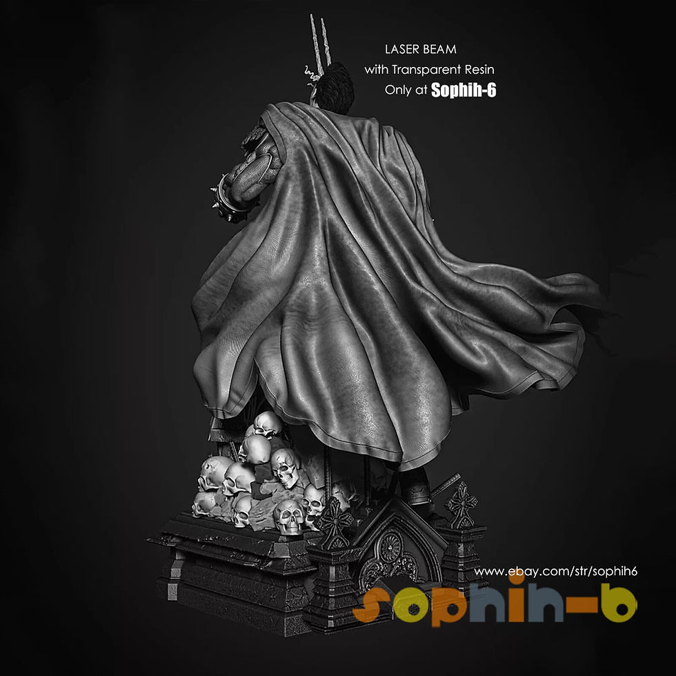 Thumbnail: Superman Dark Night Metal 1:4 Model Kit Unpainted 3d Print GK Statue Figure