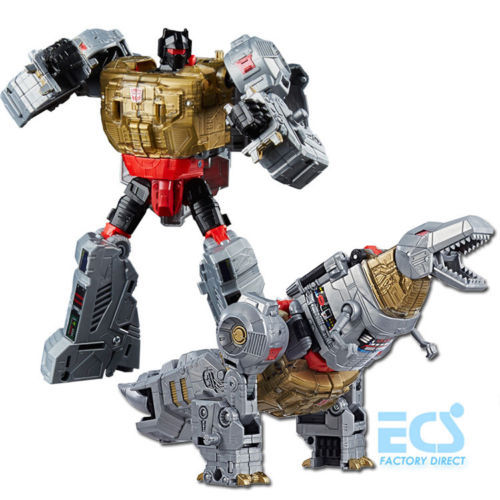 Thumbnail: Transformed Dinobot Dinoking Grimlock Slag Sludge Snarl Swoop